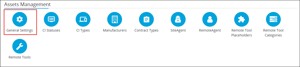 General Settings