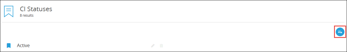 CI statuses page
