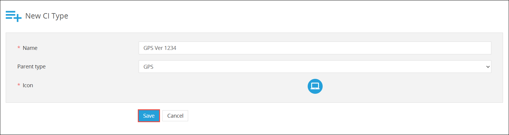 New CI Type