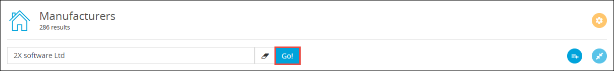 Manufacturers page