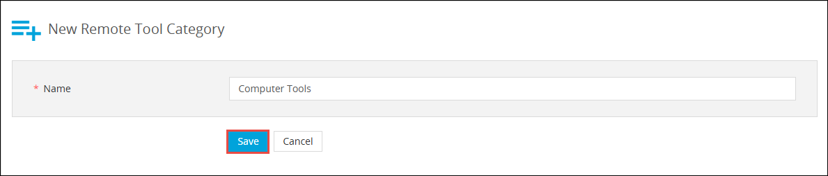 New Remote Tool Categories