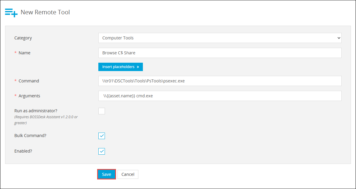 New Remote Tool