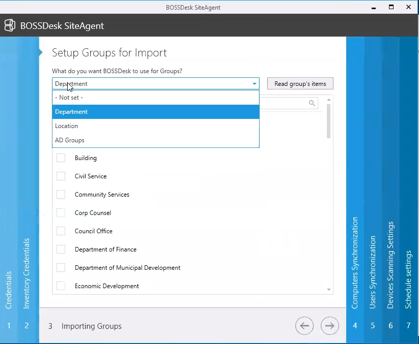 siteagent step 3