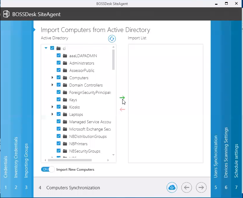 siteagent step 4